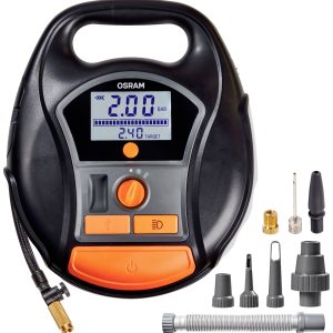 Osram Automotive OTIR6000 Kompresor TYREinflate 6000 5.5 bar automatyczne wyłączanie, cyfrowy wyświetlacz, z lampą roboc Osram Automotive OTIR6000 Kompresor TYREinflate 6000 5.5 bar automatyczne wyłączanie, cyfrowy wyświetlacz, z lampą roboc