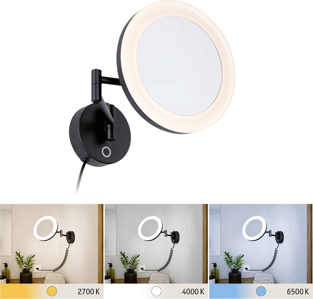 Lampa LED do lustra Paulmann Masua 71149 4 W 55 lm czarny (matowy) - obrazek 1
