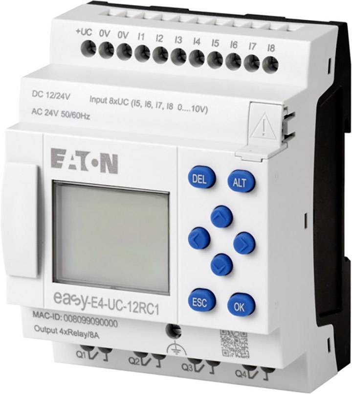 Eaton 197211 EASY-E4-UC-12RC1 Moduł sterujący PLC 24 V/DC - obrazek 1