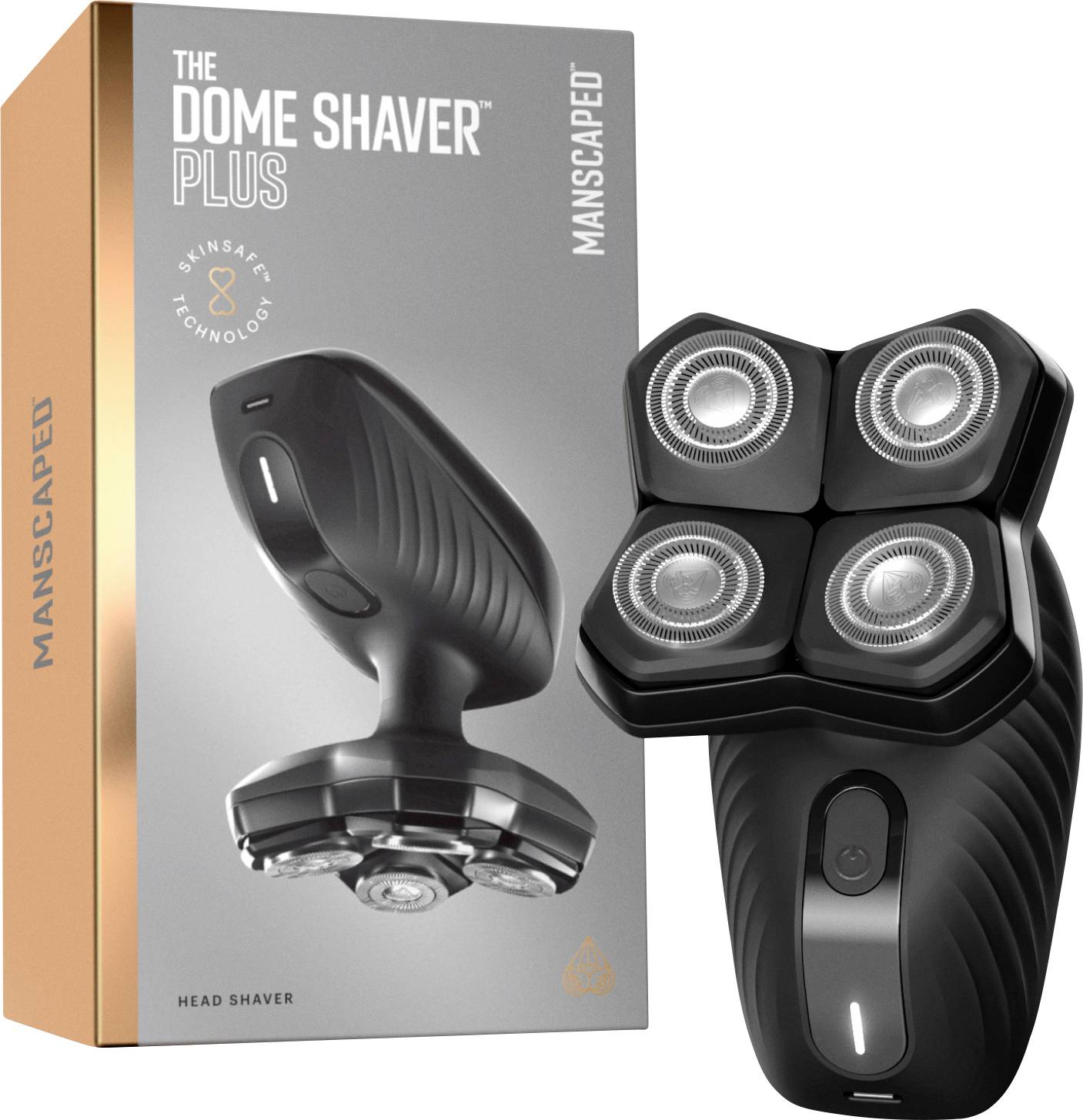 MANSCAPED The Dome Shaver Plus Essentials 75-00249 Golarka rotacyjna czarny - obrazek 1
