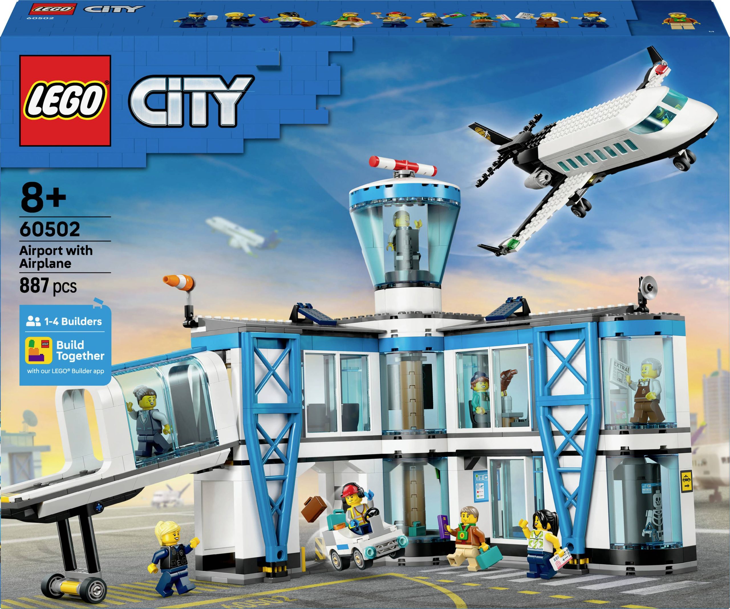 LEGO® CITY 60502 Lotnisko z samolotem (60502); Lotnisko zabawkowe - obrazek 1