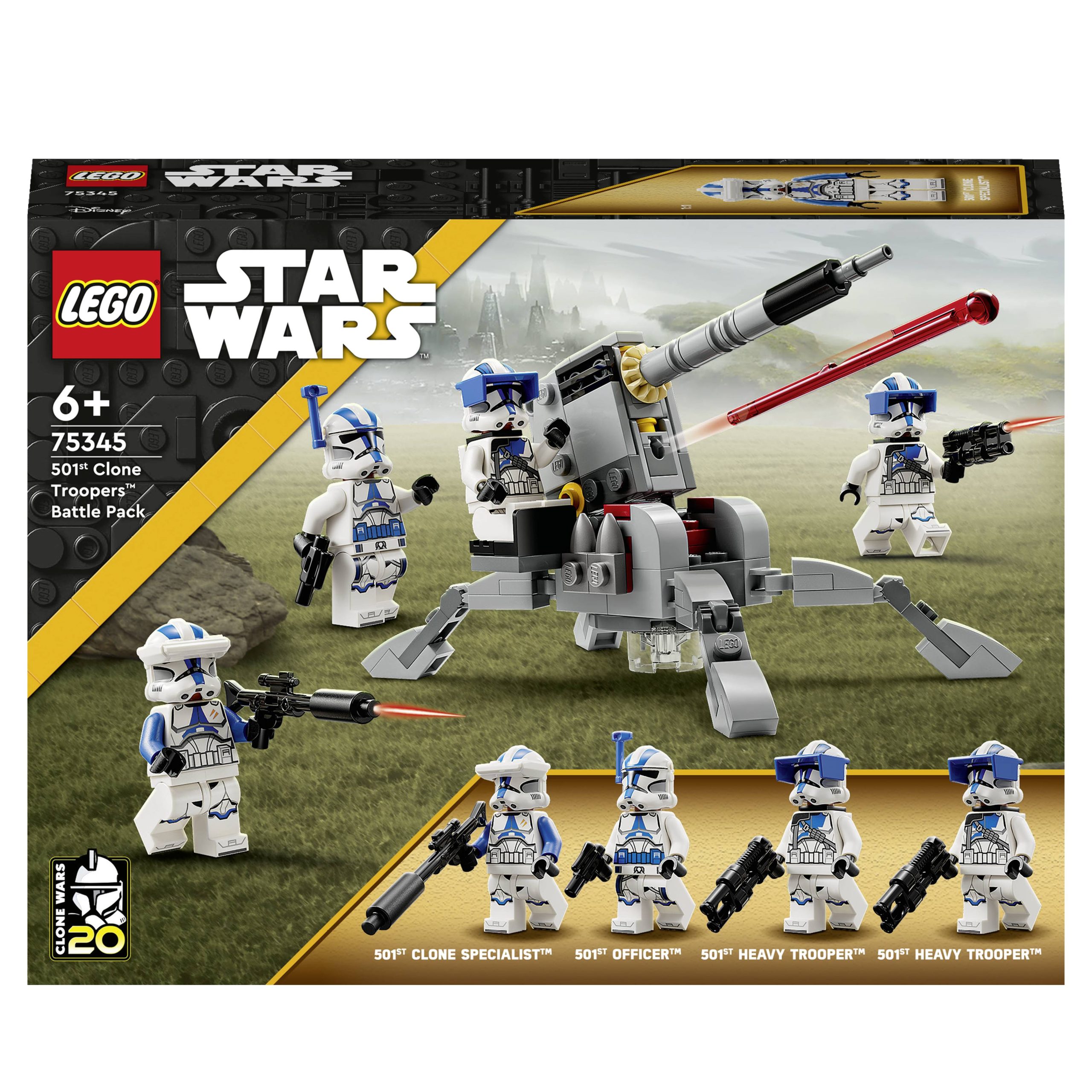 LEGO® STAR WARS™ 75345 Pakiet bojowy 501st Clone Troopers™ 1 szt. - obrazek 1