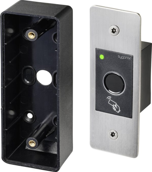 System dostępu na odcisk placa / RFID Sygonix SY-4760952 podtynkowy 12 V/DC, 18 V/DC IP66