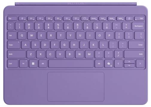 Microsoft Surface Pro Keyboard Violet Klawiatura do tabletu Odpowiedni dla marki (tablet): Microsoft Windows®