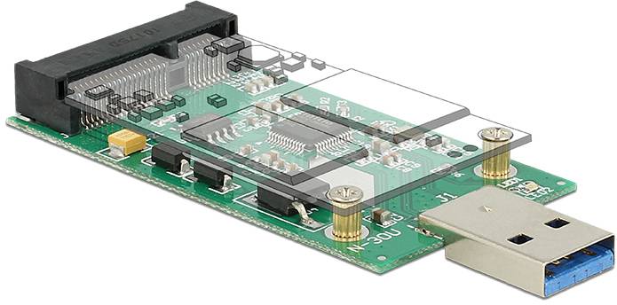 Delock 62681 62681 Konwerter interfejsów [1x USB 3.0 - 1x mSATA] - obrazek 1