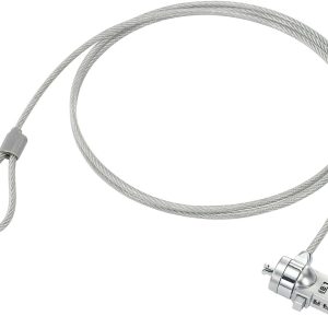 Linka zabezpieczająca laptop przed kradzieżą, z zamkiem szyfrowym, 1,8 m Linka zabezpieczająca laptop przed kradzieżą, z zamkiem szyfrowym, 1,8 m