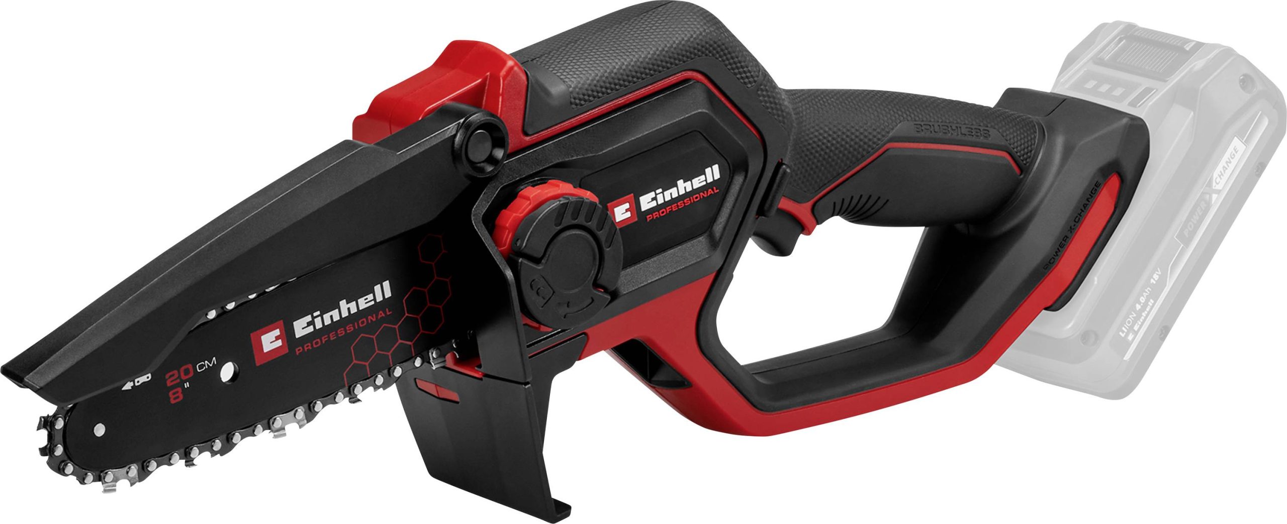 Einhell Professional GP-PS 18/20 Li BL-Solo akumulatorowy Akumulatorowa piła łańcuchowa miękki uchwyt Długość prowadnicy - obrazek 1
