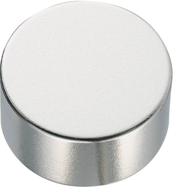 TRU COMPONENTS 1572112 Magnes trwały okrągły (Ø x W) 5 mm x 2 mm N35 1.18 – 1.24 T Maksymalna temperatura graniczna: 80