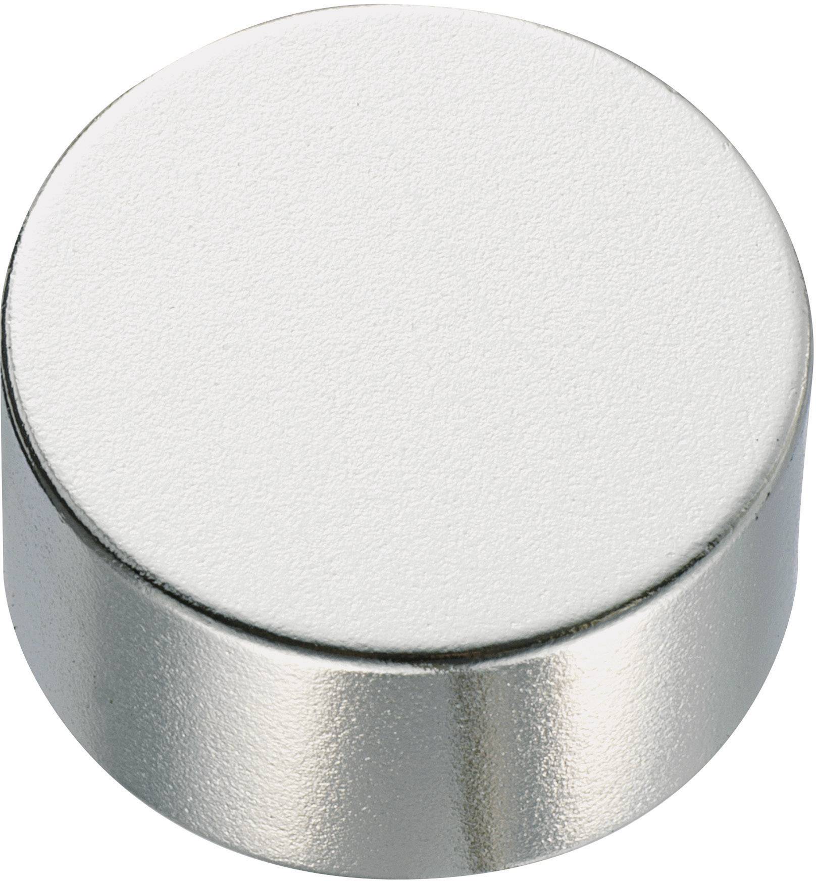 TRU COMPONENTS 1572112 Magnes trwały okrągły (Ø x W) 5 mm x 2 mm N35 1.18 - 1.24 T Maksymalna temperatura graniczna: 80 - obrazek 1