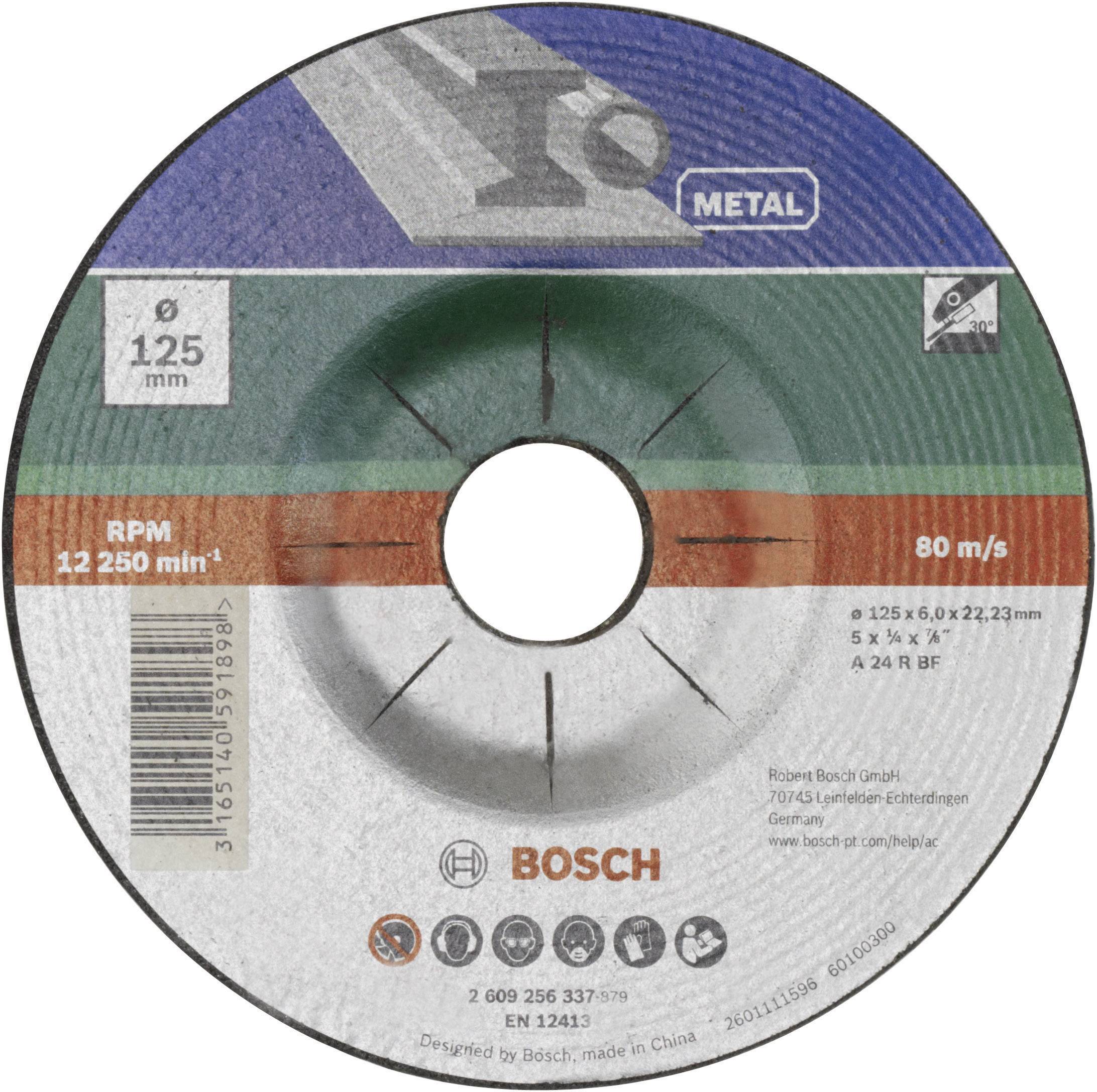 Bosch Accessories 2609256337 A 24 P BF Tarcza tnąca wygięta Średnica 125 mm Średnica otworu 22.23 mm metal 1 szt. - obrazek 1