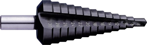 Wiertło stożkowe stopniowe Exact 50067, HSS, 4 – 20 mm, TiAIN, Długość całkowita 67 mm, 1 szt.