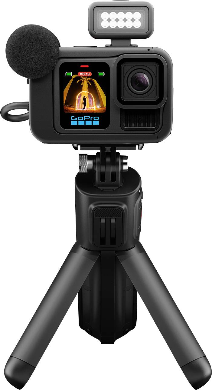 GoPro HERO13 Black Creator Edition Kamera sportowa 5.3K, 4K, 2.7K, Full-HD, Bluetooth, Podwójny wyświetlacz, Ekran dotyk - obrazek 1