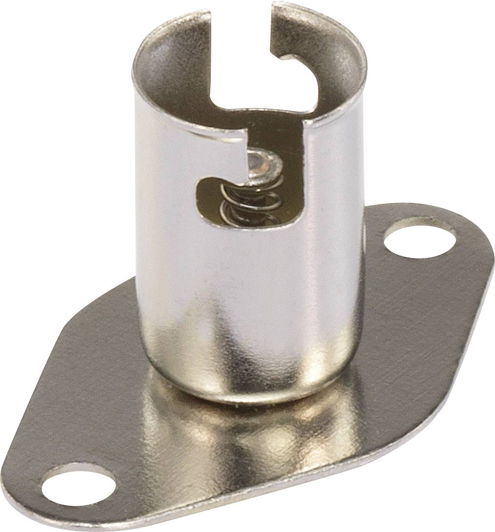 Gniazdo lampy TRU COMPONENTS 1229346 Gniazdo: BA9s Złącze: Oczko lutownicze 1 szt. - obrazek 1