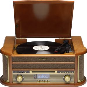 Gramofon Denver MRD-51 drewno Gramofon Denver MRD-51 drewno
