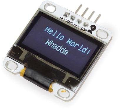 Whadda WPI438 Wyświetlacz OLED Pasuje do: Arduino