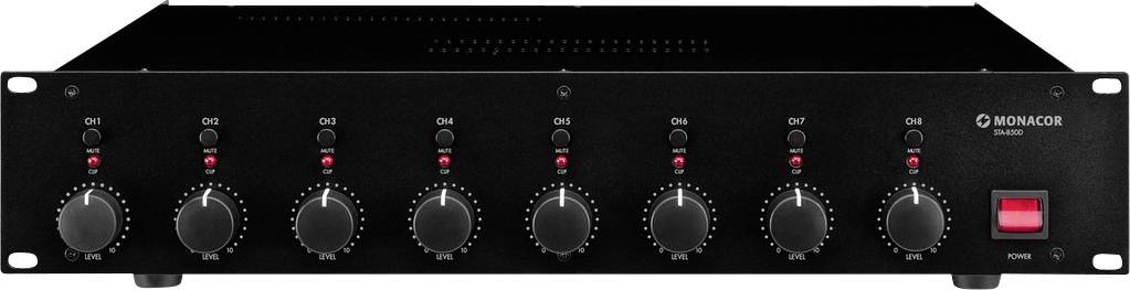 Wzmacniacz PA Monacor STA-850D - obrazek 1