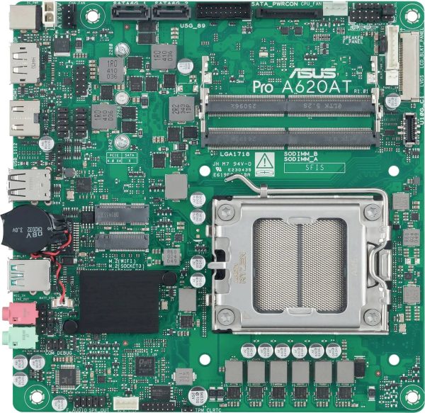 Płyta główna Asus PRO A620AT-CSM #####AMD AM5 Mini-ITX AMD® A620A