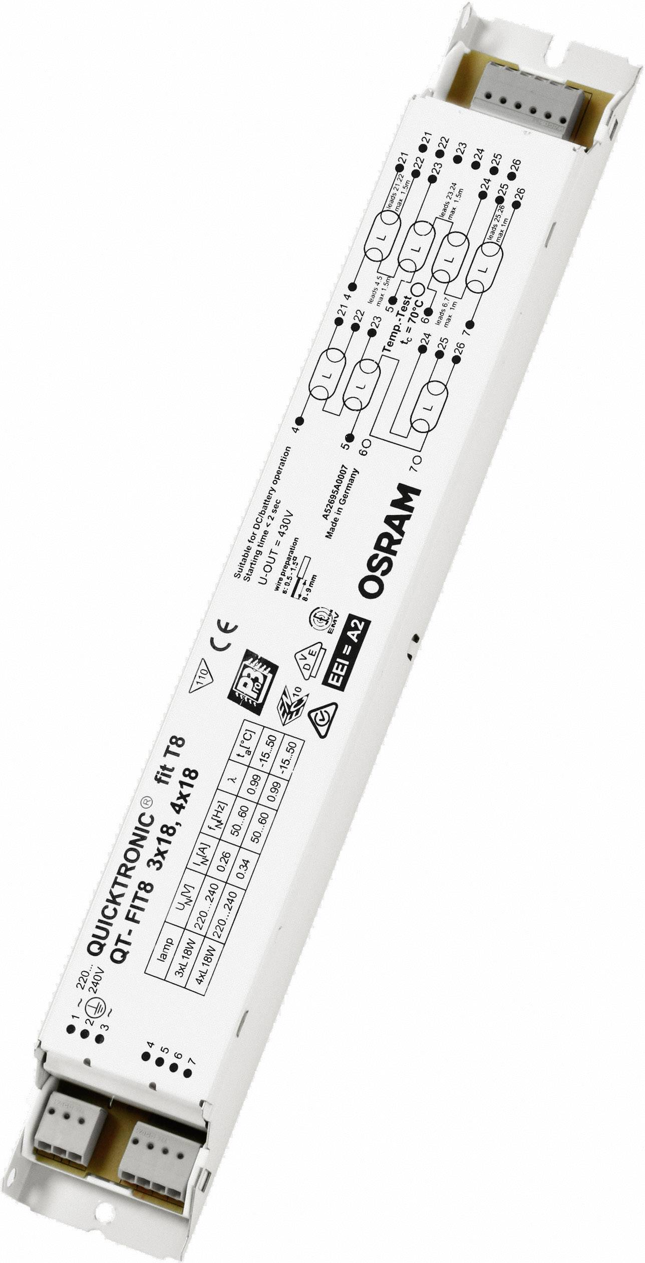 Statecznik EVG OSRAM HOMELIGHTING 4008321294302 1 szt. - obrazek 1