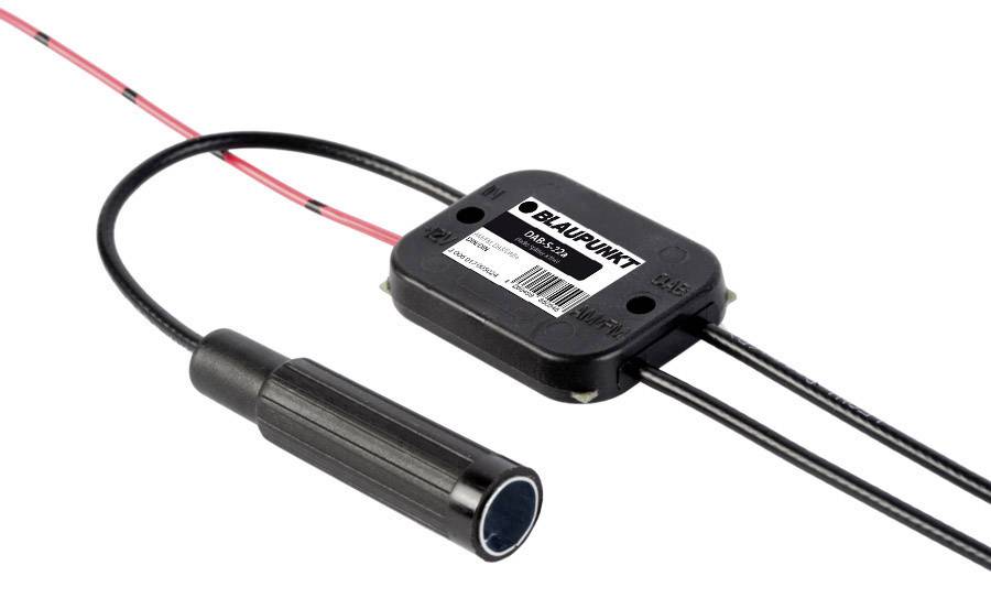 Blaupunkt Adapter anteny samochodowej DIN 150 Ohm, Złącze SMB konstrukcja aktywna z wzmocnieniem sygnału 2006017472609 - obrazek 1