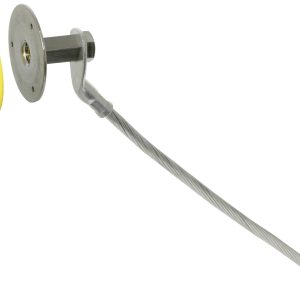 DEHN 478027 Stały punkt uziemienia M16 StSt (V4A) z przewodem przyłączeniowym 70mm² L 400mm Cu/galSn 400 mm 1 szt.
