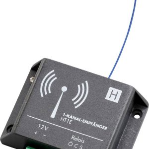 H-Tronic HT1E Odbiornik radiowy 1-kanałowy Częstotliwość 868.35 MHz 12 V/DC H-Tronic HT1E Odbiornik radiowy 1-kanałowy Częstotliwość 868.35 MHz 12 V/DC