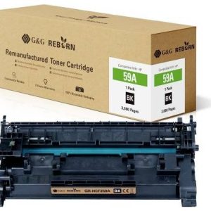 G&G Toner Zamiennik HP 59A zamiennik Czarny 3000 strony Reborn remanufactured 21237 G&G Toner Zamiennik HP 59A zamiennik Czarny 3000 strony Reborn remanufactured 21237