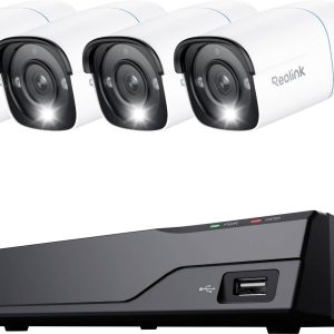 Reolink PS4KB01-8 NVS8-8MB4 LAN IP-Zestaw monitorujący 8-kanałowy z 4 kamerami 3840 x 2160 px Reolink PS4KB01-8 NVS8-8MB4 LAN IP-Zestaw monitorujący 8-kanałowy z 4 kamerami 3840 x 2160 px