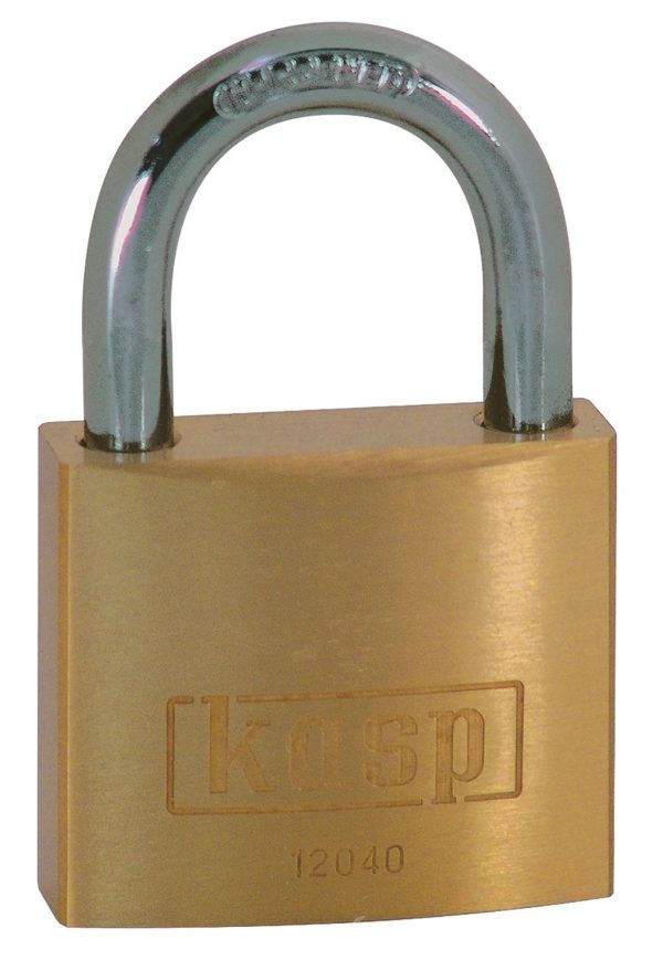 Kłódka Kasp K12030 30 mm Zamykana na klucz z zamkiem kluczykowym