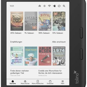 Czytnik eBook Tolino vision color 17.8 cm (7 cal) czarny Czytnik eBook Tolino vision color 17.8 cm (7 cal) czarny