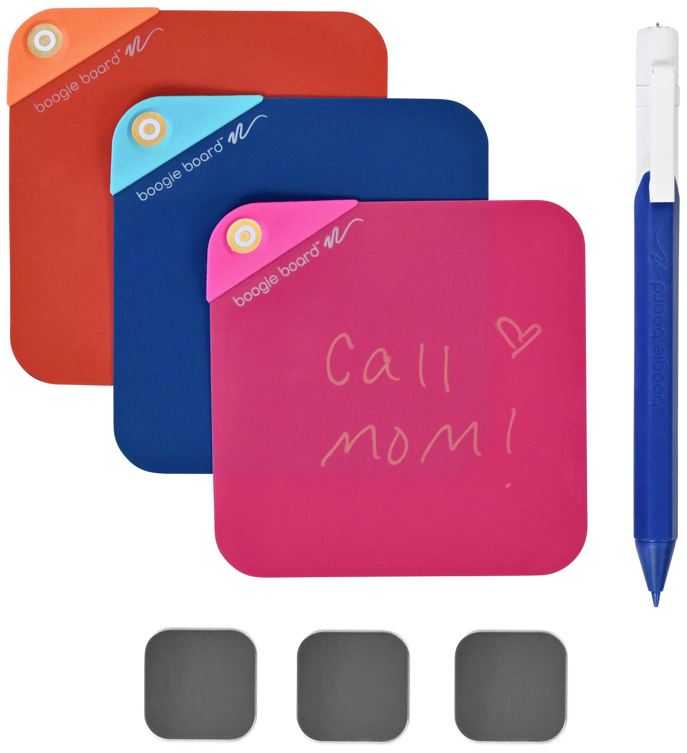 Boogie Board VersaNotes™ Starter Pack Cyfrowe arkusze notatek niebieski, czerwony, pomarańczowy - obrazek 1