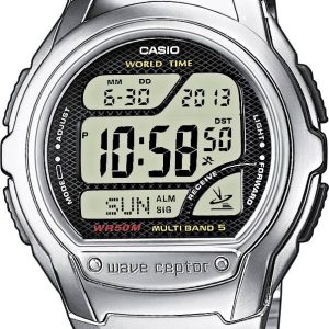 Zegarek na rękę Casio WAVE CEPTOR, Sterowany radiowo, 5 ATM Zegarek na rękę Casio WAVE CEPTOR, Sterowany radiowo, 5 ATM
