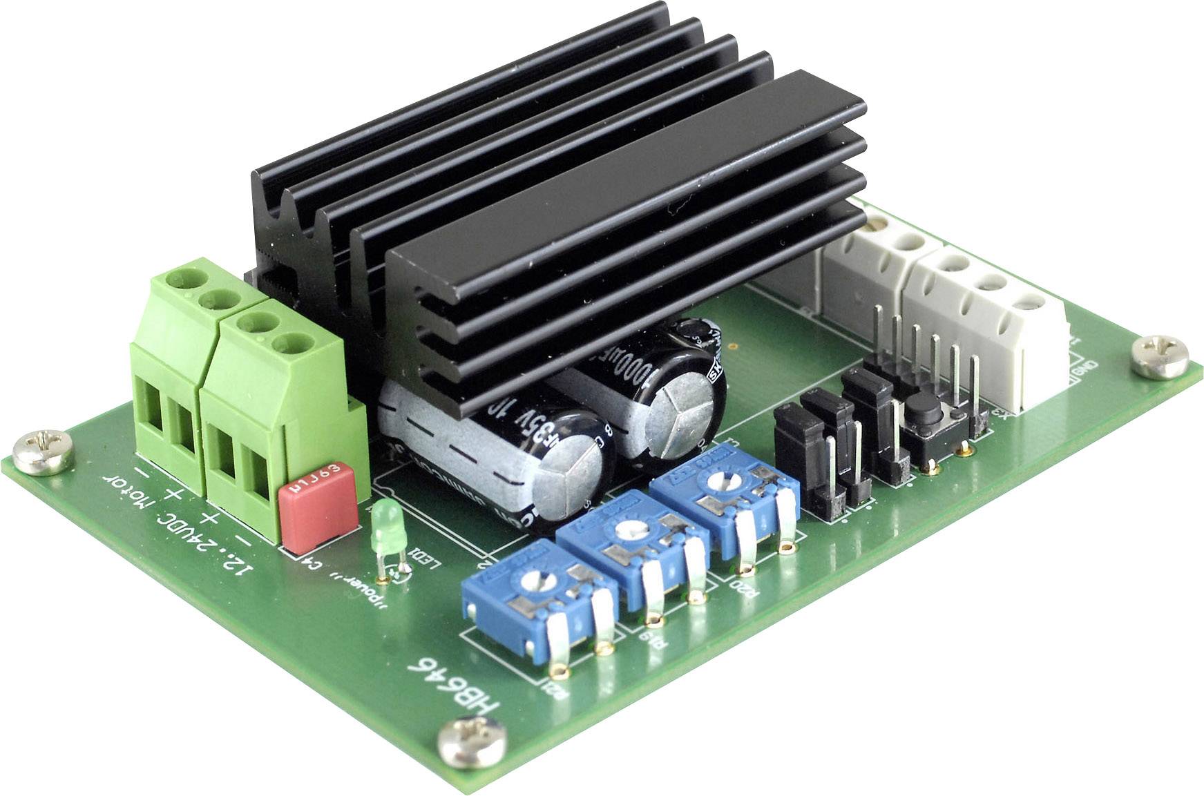 Regulator prędkości obrotowej HB 646 12/24V 10A H-Tronic 1191510 Napięcie robocze 12 V/DC, 24 V/DC - obrazek 1