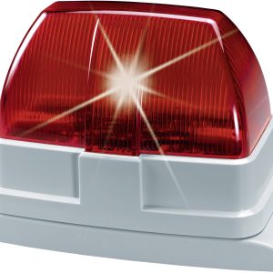 Światło migające wewnątrz i zewnątrz budynków, ABUS Xenon, 12 V/DV, czerwone Światło migające wewnątrz i zewnątrz budynków, ABUS Xenon, 12 V/DV, czerwone