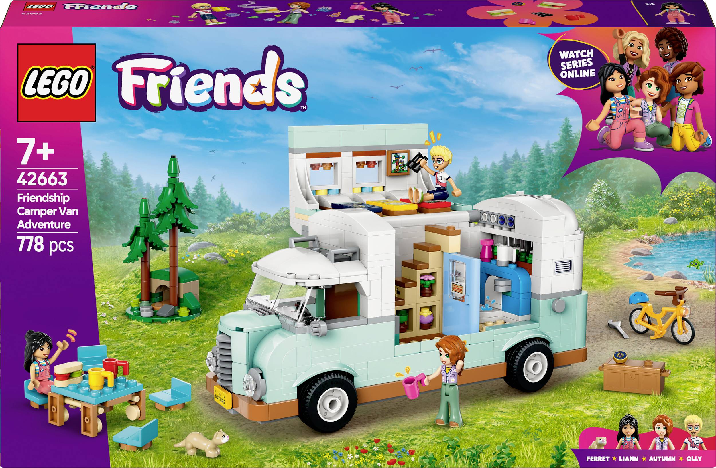LEGO® FRIENDS 42663 Samochód kempingowy - obrazek 1