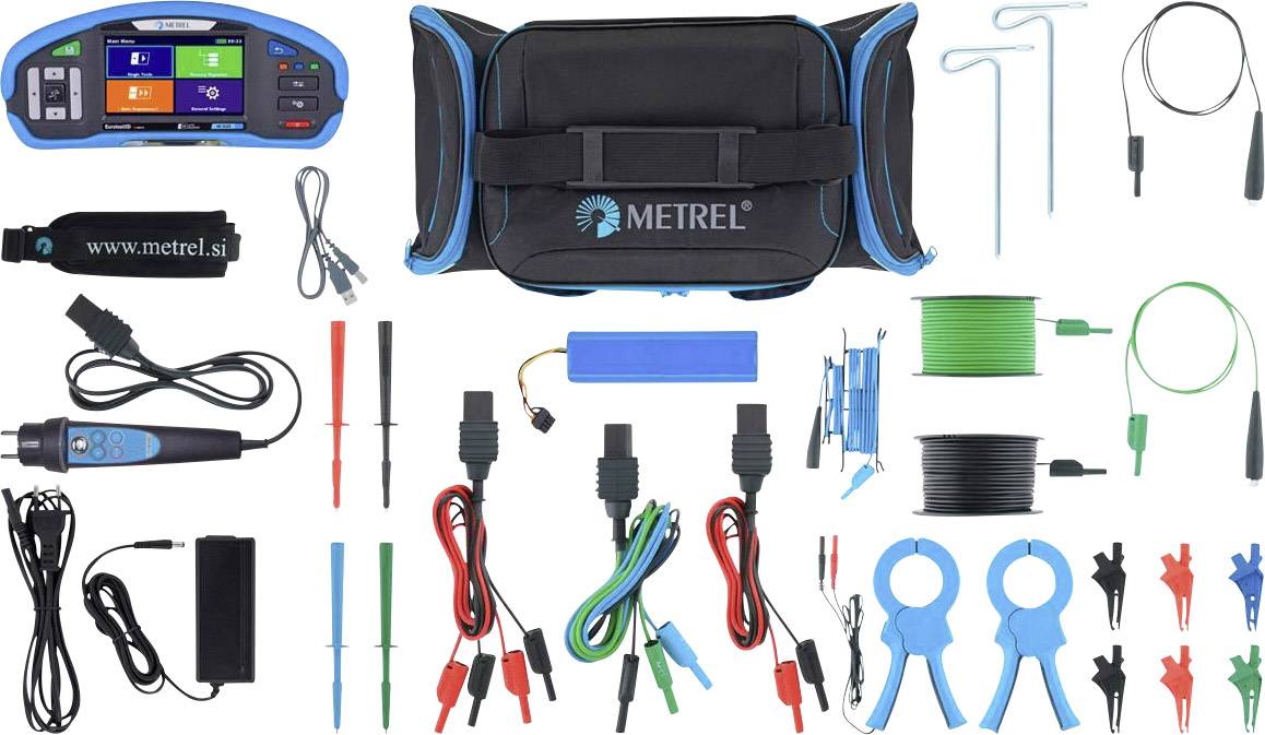 Tester VDE, zestaw Metrel MI 3155 EU Kalibracja (ISO) - obrazek 1