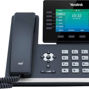 Yealink SIP-T54W Telefon przewodowy VoIP Bluetooth, Zestaw głośnomówiący, do komaptybilnych aparatów słuchowych, złacze Yealink SIP-T54W Telefon przewodowy VoIP Bluetooth, Zestaw głośnomówiący, do komaptybilnych aparatów słuchowych, złacze