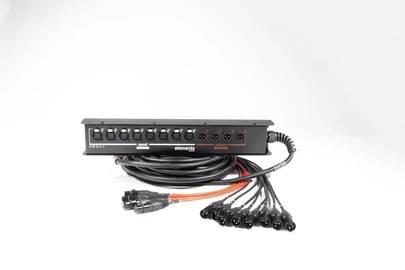 Cordial EYB 8-4 C 15 Stagebox 15 m Ilość wejść:4 x Ilość wyjść:8 x - obrazek 1