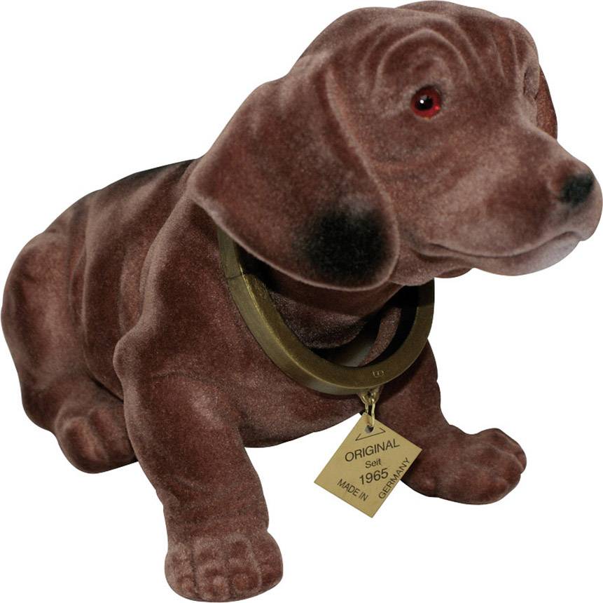 Rakso Kunststofferzeugnisse 563014 Maskotka z ruchomą głową (D x S) 30 cm x 10 cm tworzywo sztuczne brązowy - obrazek 1
