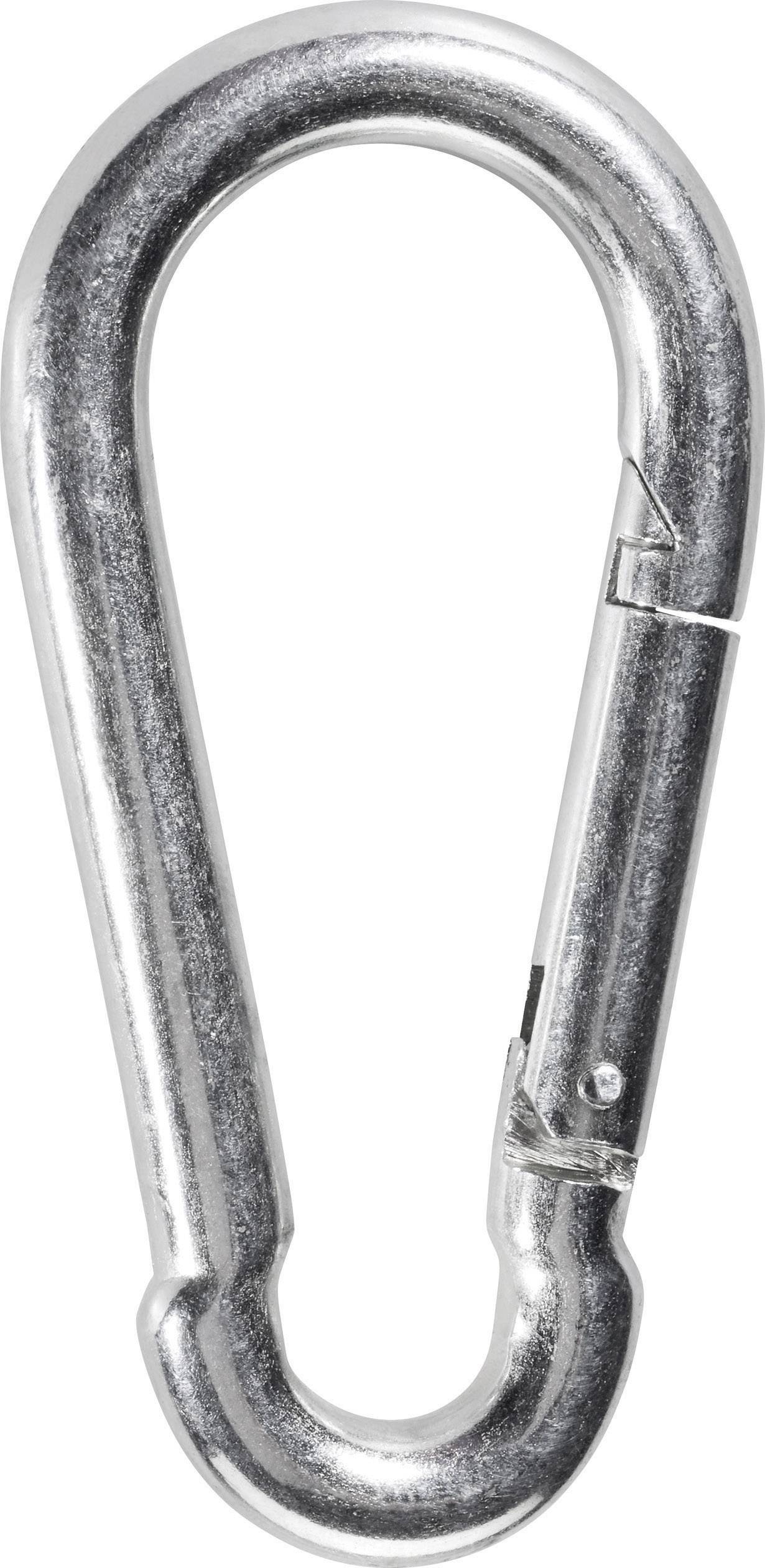 Karabińczyk TOOLCRAFT ME16003087 DIN 5299 (D x S) 60 mm x 6 mm - obrazek 1