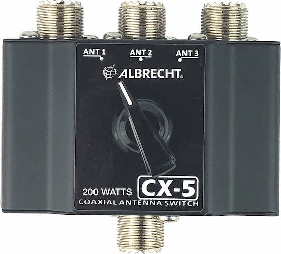 Albrecht Przełącznik antenowy CX-5 3-Wege Antennenschalter 7402 - obrazek 1