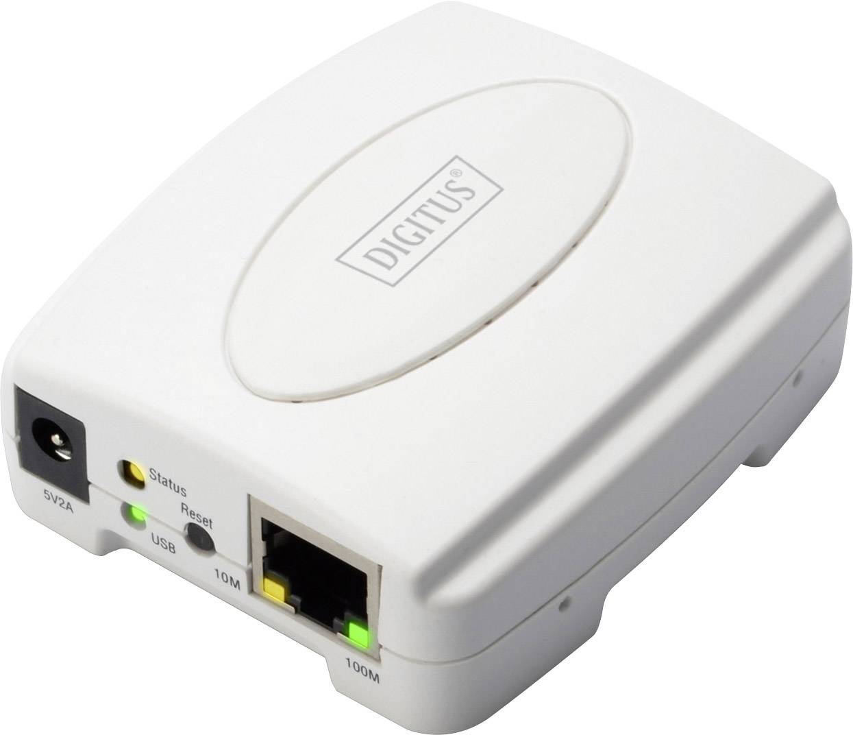 Sieciowy serwer wydruku Digitus DN-13003-2 RJ45 - obrazek 1