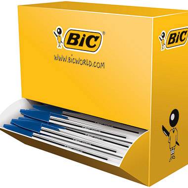 BIC Długopis jednorazowy Cristal czarny 0.4 mm niezmywalny: Tak 100 szt. 942911 - obrazek 1