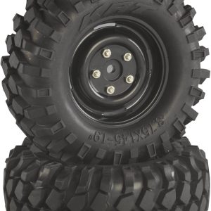 Koło kompletne Absima 1:10, Offroad V Block, Crawler, Crawler, czarny, 2 szt. Koło kompletne Absima 1:10, Offroad V Block, Crawler, Crawler, czarny, 2 szt.