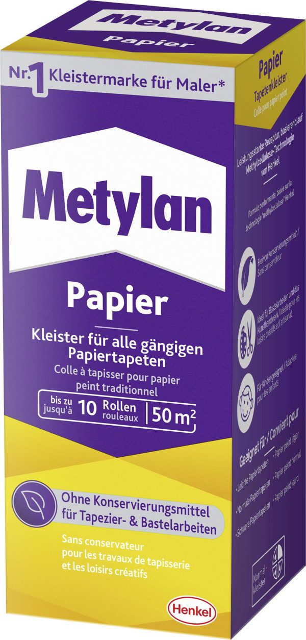Metylan Papier Klej do tapet MPP40 125 g