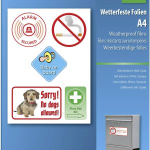 Folia samoprzylepna Sigel IF140 DIN A4 biały, nieprzezroczysty 10 szt. Folia samoprzylepna Sigel IF140 DIN A4 biały, nieprzezroczysty 10 szt.
