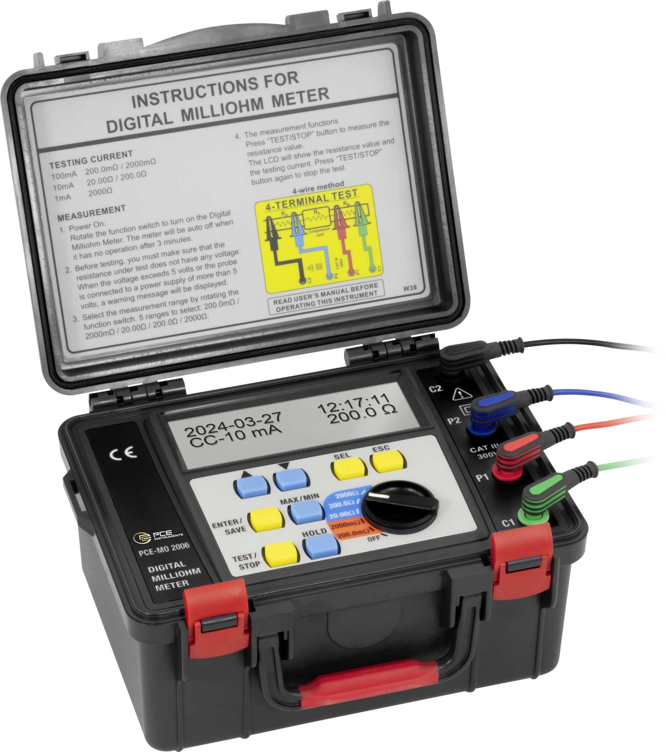 Omomierz PCE Instruments 600 V - obrazek 1
