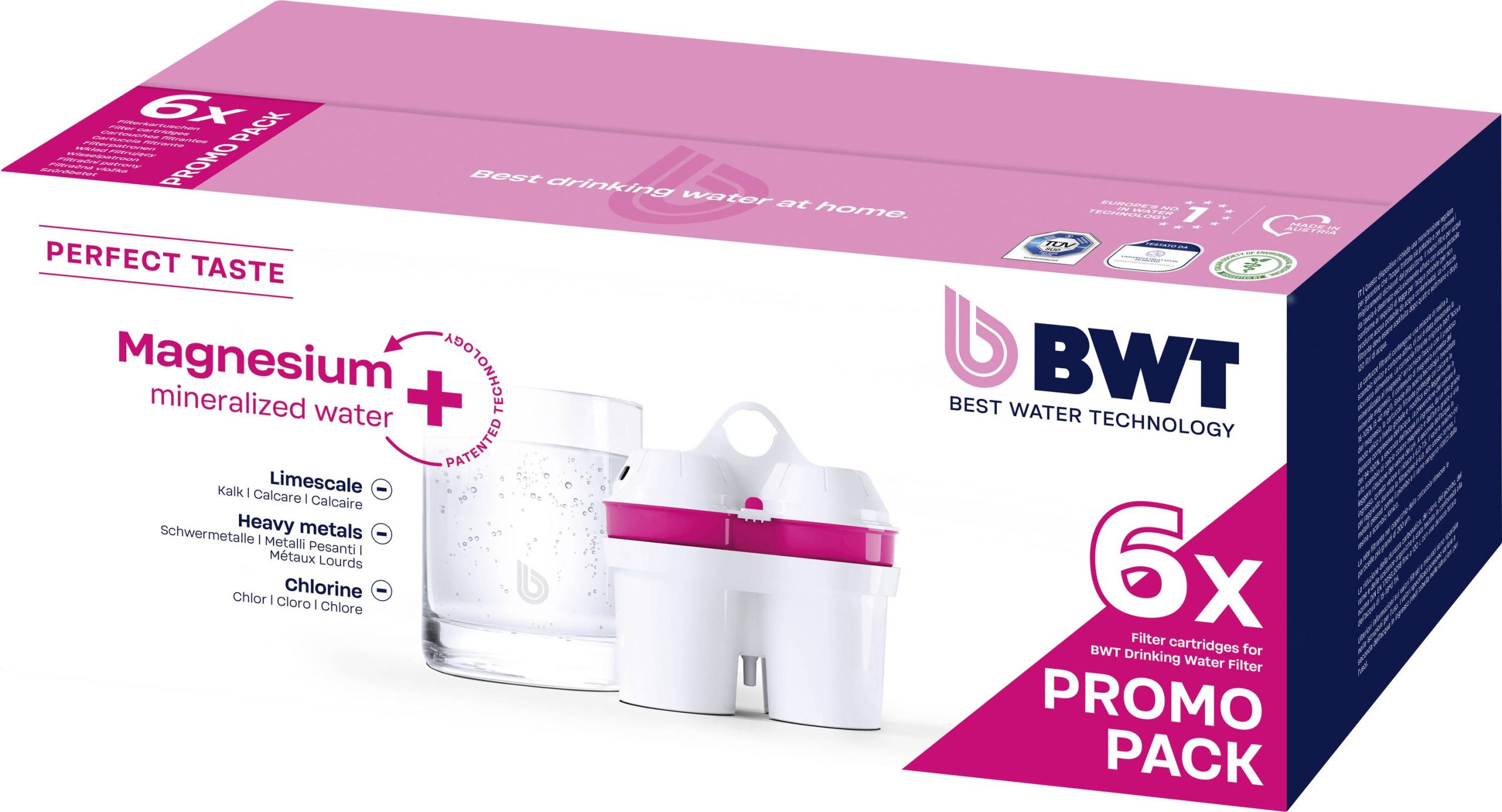 BWT 681749 Zestaw filtrów oszczędzających wodę 6 szt. - obrazek 1