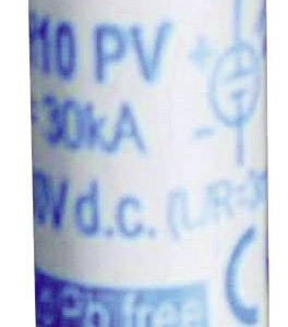 Bezpiecznik fotowoltaiczny 10.3 mm x 38 mm 10 A 1000 V/DC szybki -F- ESKA 1038727 1 szt. Bezpiecznik fotowoltaiczny 10.3 mm x 38 mm 10 A 1000 V/DC szybki -F- ESKA 1038727 1 szt.