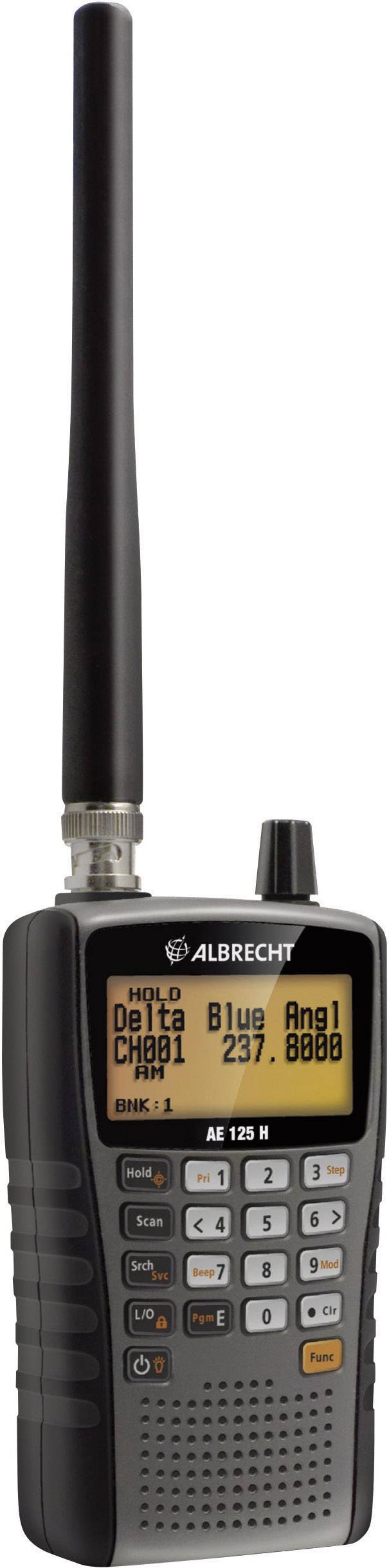 Albrecht AE125H 27125 Skaner radiowy ręczny - obrazek 1