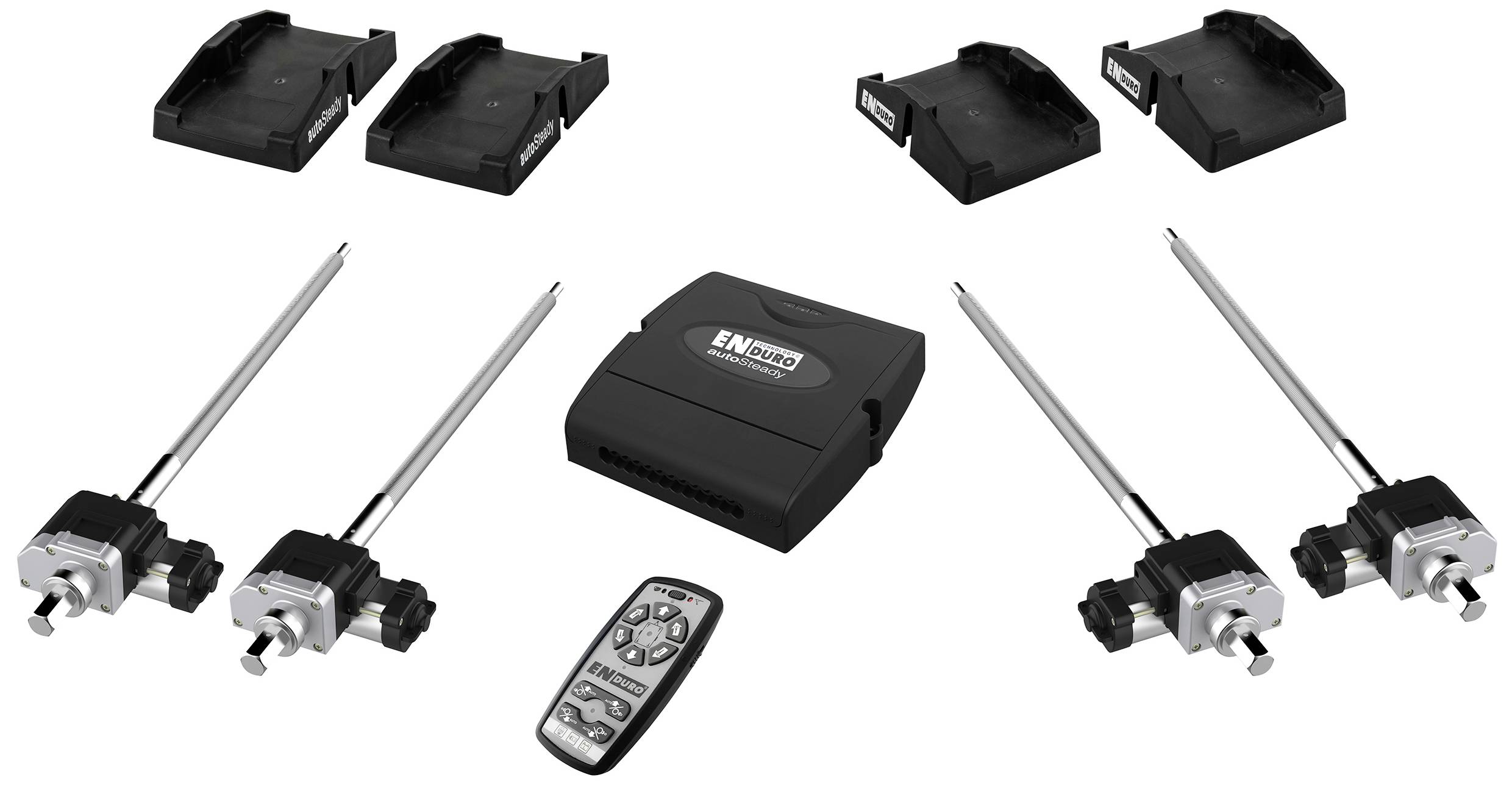 Podwozie do przyczepy enduro autoSteady AS101 11830, 1 szt. - obrazek 1